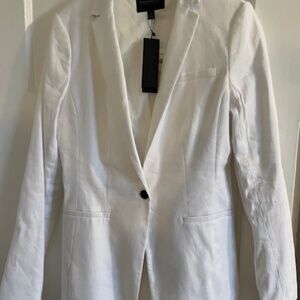 Banana Republic White blazer with tags